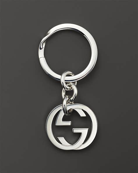 mens gucci key chain|luxury key rings for men.